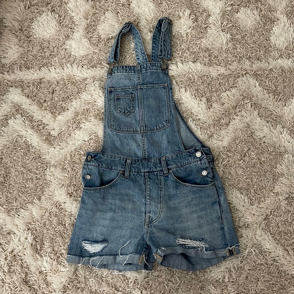 H&M denim overalls